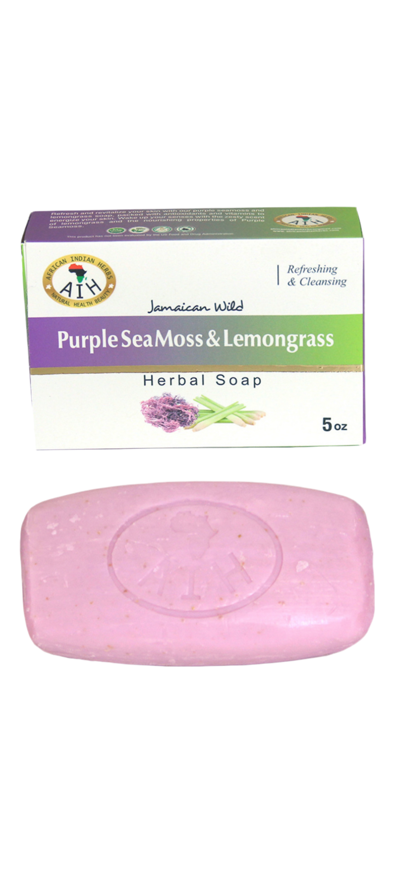 Jamaican Purple Seamoss Soap 