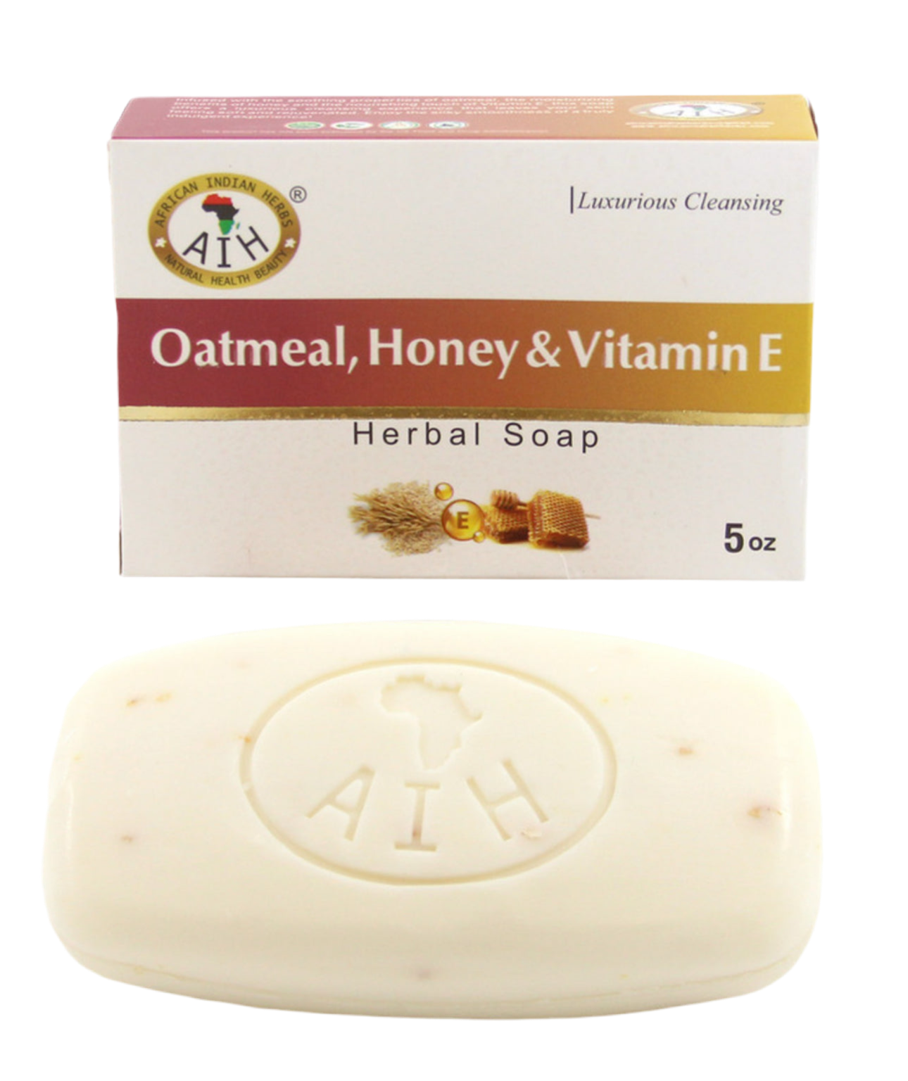 Oatmeal Honey & Vitamin E Herbal Soap