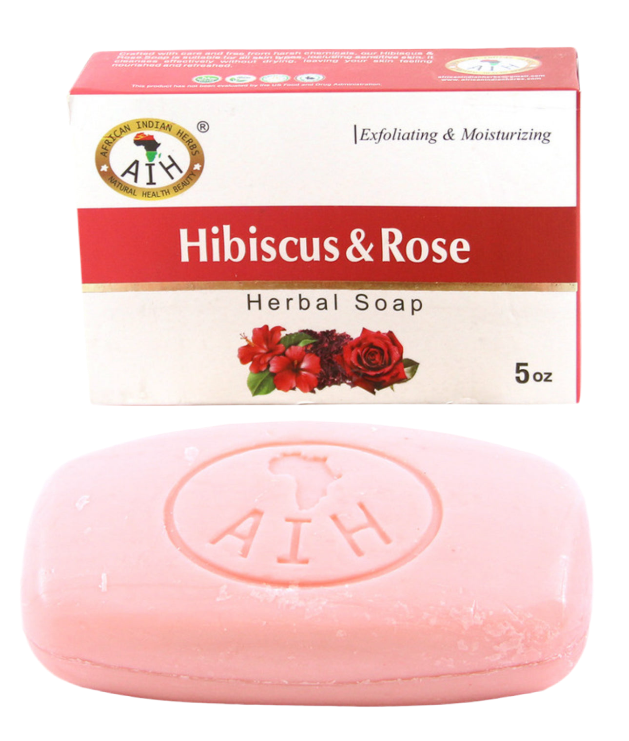 Hibiscus & Rose Herbal Soap