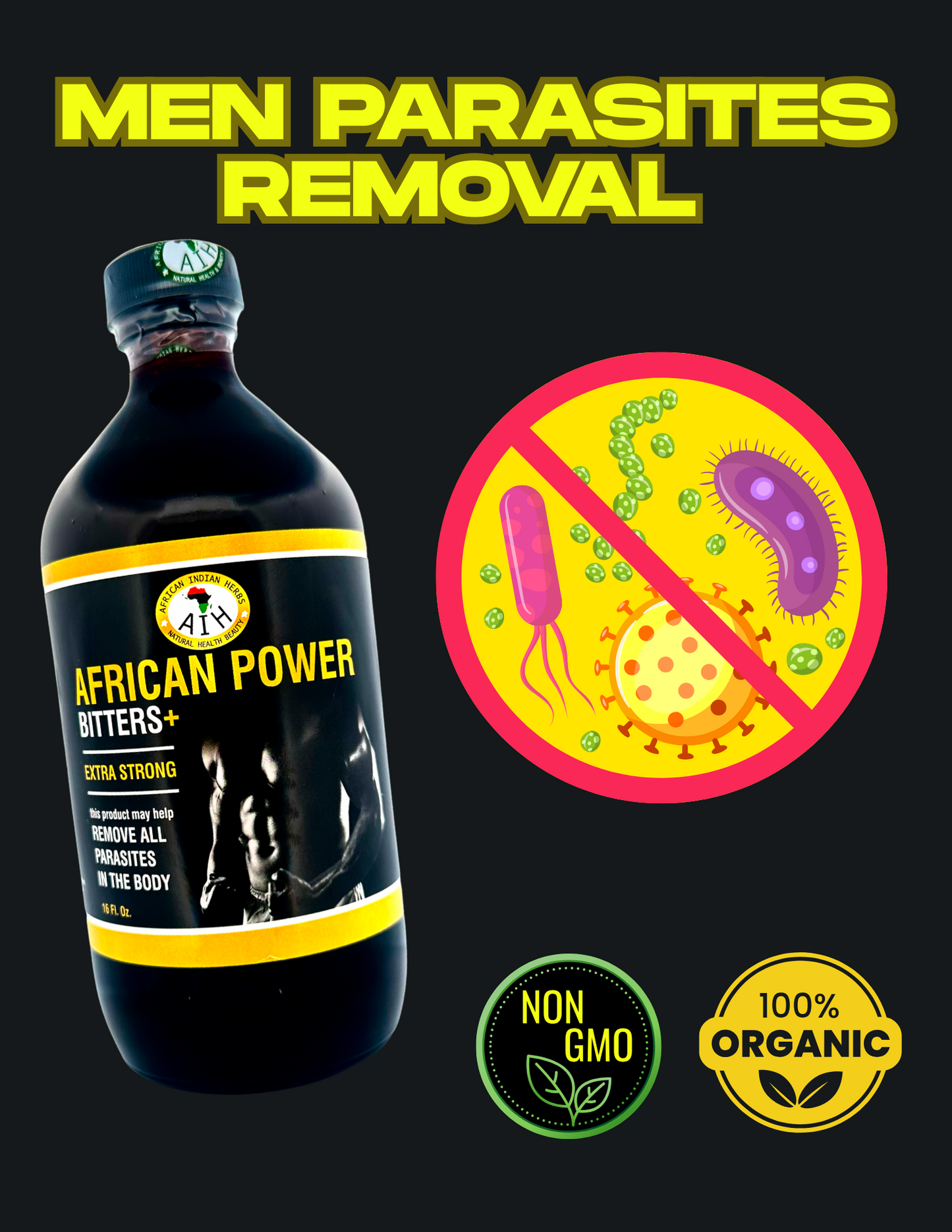 African Parasite Removal Bitter (Men)