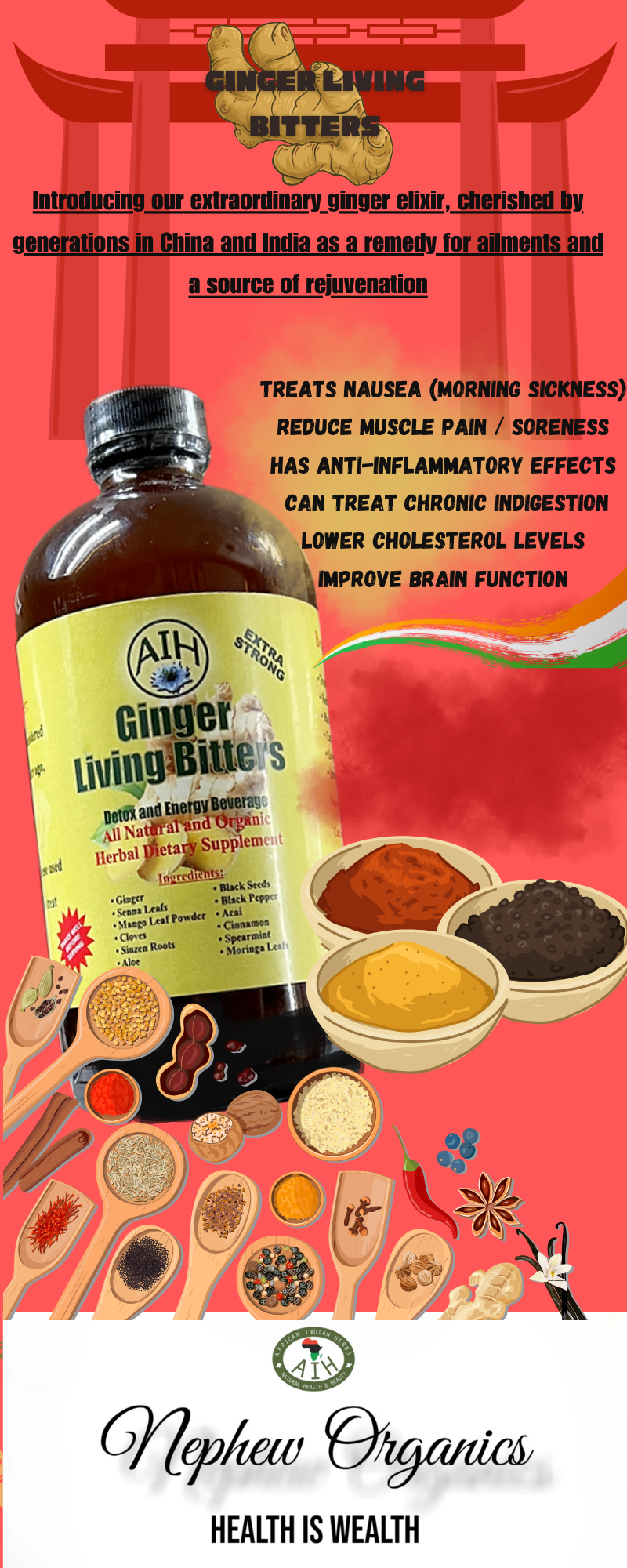 Ginger Living Bitters