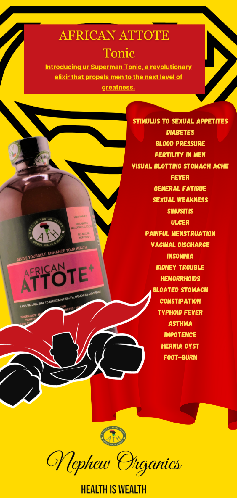 African Attoe Tonic (Superman)