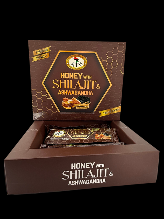 Shilajit & Ashwaganda Honey Packets