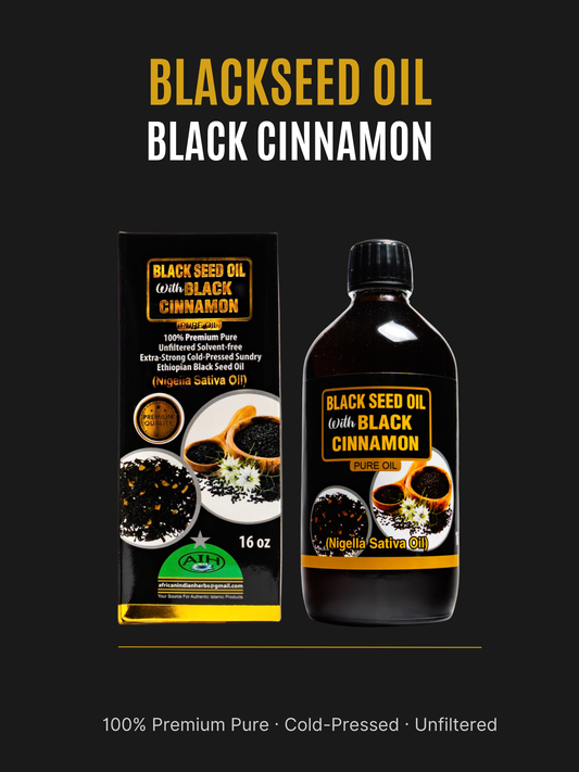 Black Seed Oil With Black Cinnamon