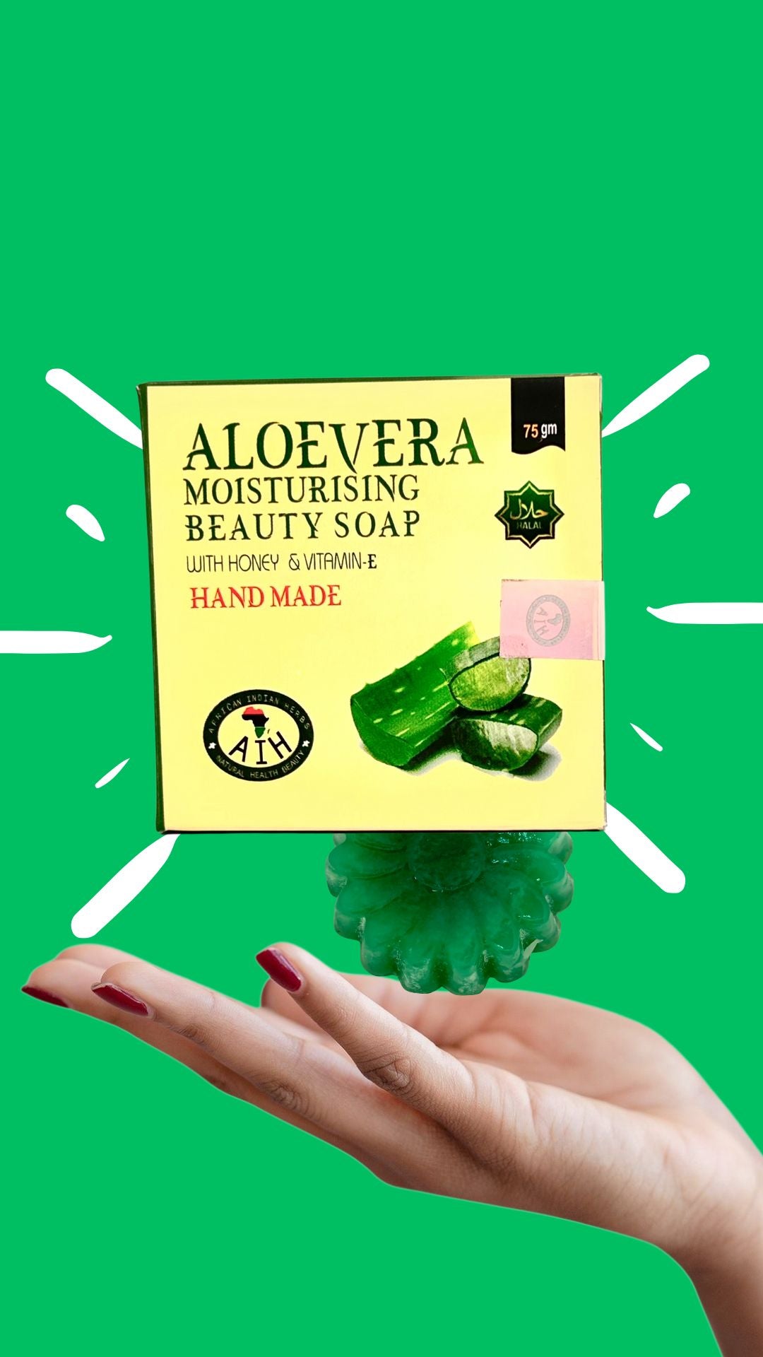 Aloe Vera Beauty Herbal Soap