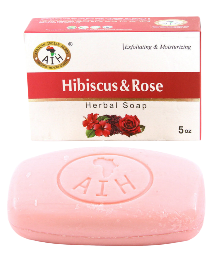 Hibiscus & Rose Herbal Soap