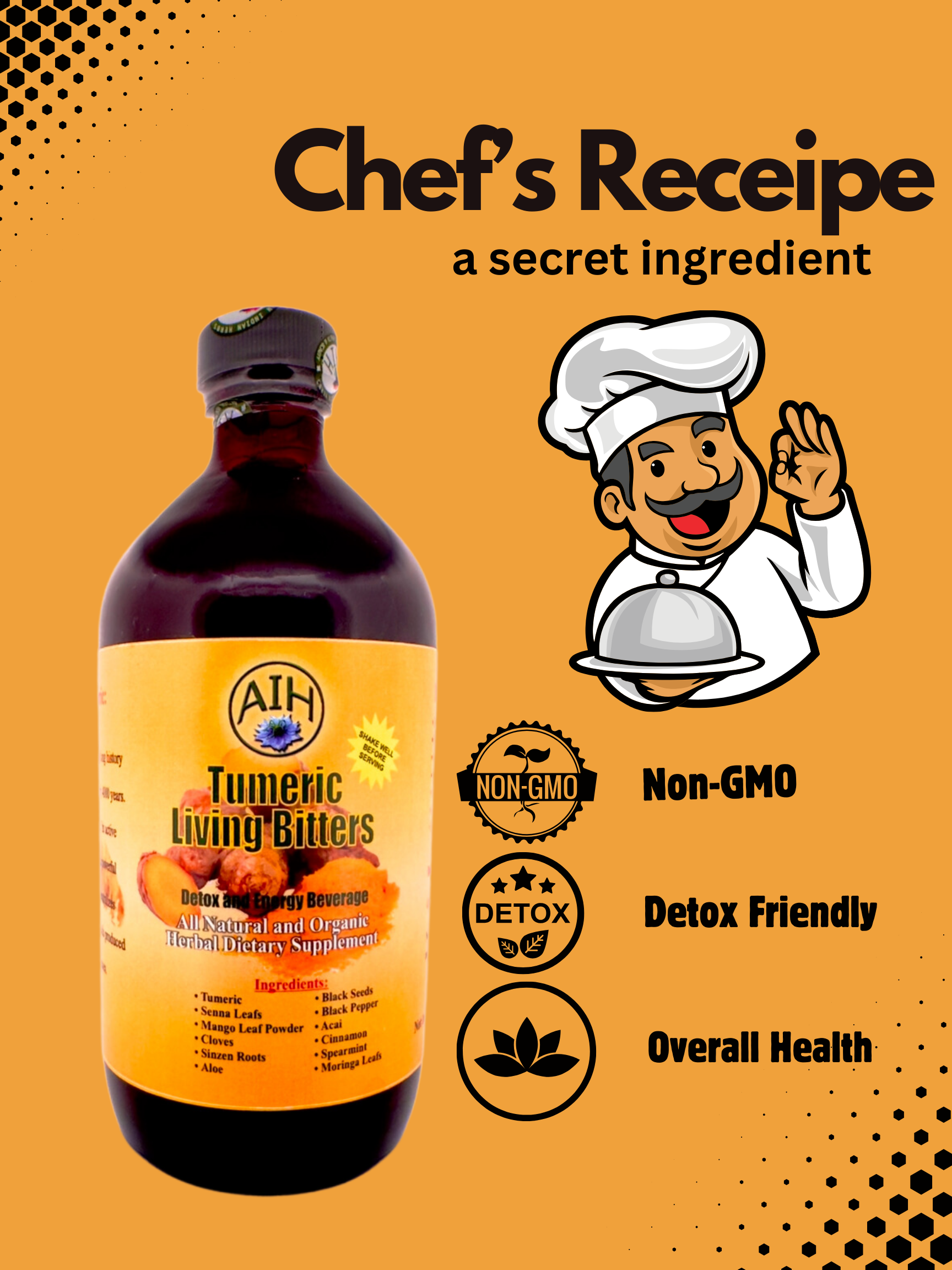 Tumeric Living Bitters – Nephew Organics