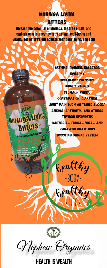 Moringa living bitters – Nephew Organics